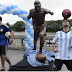Lionel Messi’s Statue In Argentina Has Been Vandalized Again