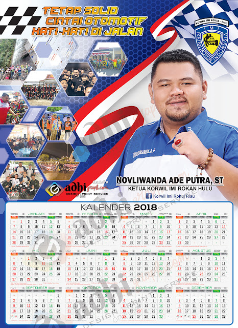  Kalender 2019 KORWIL IMI ROKAN HULU NOVLIWANDA ADE PUTRA 