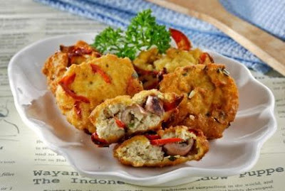Salted squid cakes know