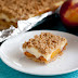 Peaches and Cream Crumble Bars