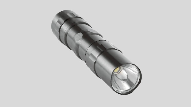 2. LED Flashlight Aluminum Alloy