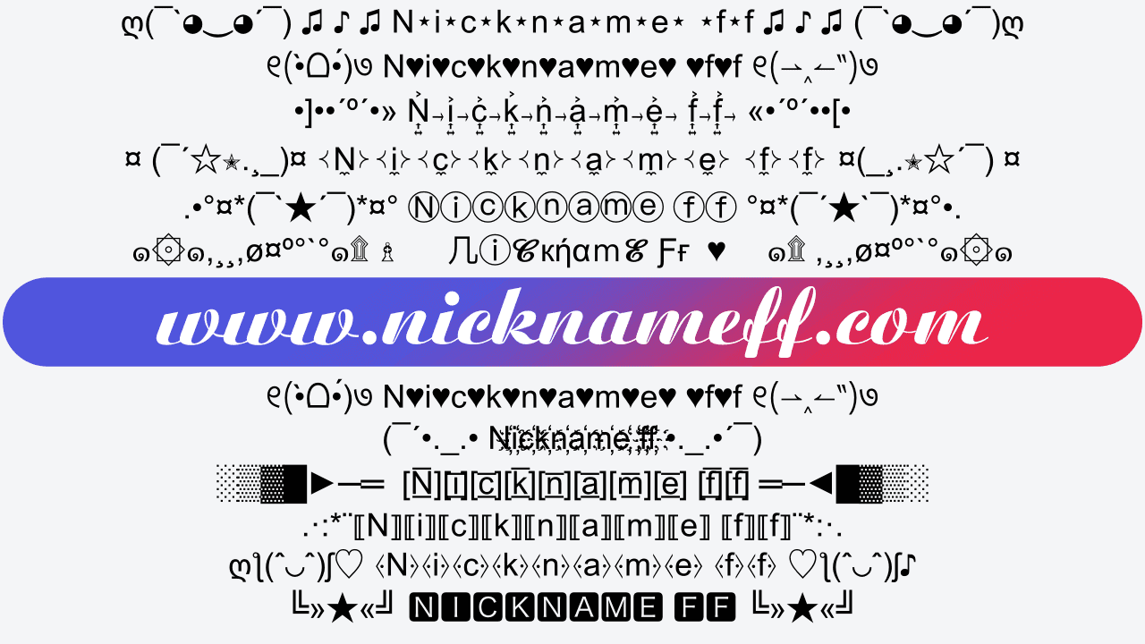 Nickfinder ➜ #𝟙😍꧁༒☬𝓨𝓸𝓾𝓻 𝓝𝓪𝓶𝓮☬༒꧂ Fancy Nickname