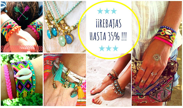 Pulseras de cuero, collares de moda bolsos etnicos y mucho más en Happy UKy