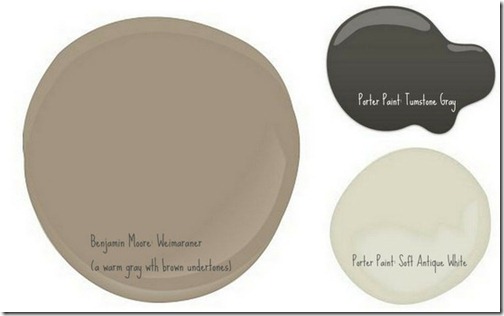 taupe paint palette via pinterest