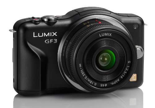 Panasonic Lumix DMC-GF3CK Kit 12.1 MP Digital Camera with 14mm Pancake Lens