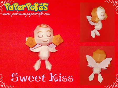 Pokemon Sweet Kiss Papercraft