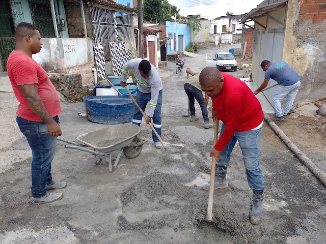 Seinfra prossegue com recuperação da pavimentação em seis bairros da  Capital nesta quarta