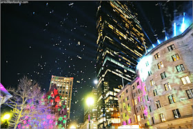 Fuegos Artificiales de la First Night de Boston en Copley Square