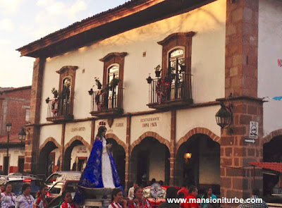 Celebrations of our Lady of Health in Pátzcuaro, Michoacán