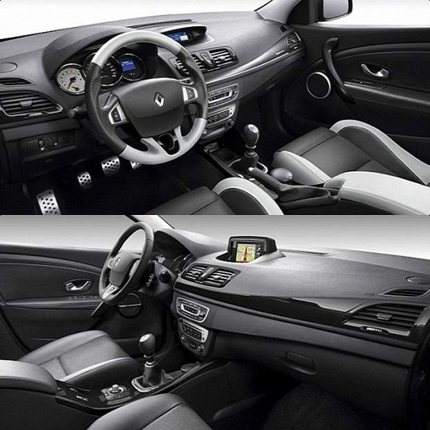 2012RenaultMeganeFaceliftinteriordashboard 2012 Renault Megane RS