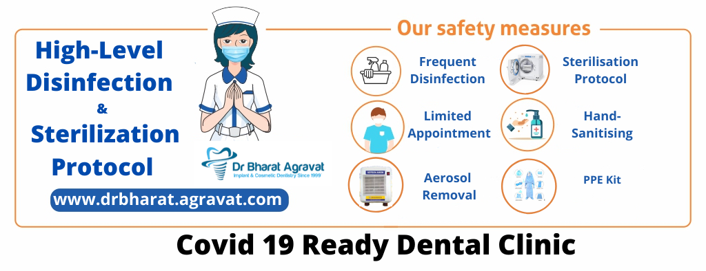 Dr Bharat Agravat Dentist Dental Clinic Open During lockdown Covid 19 in Ahmedabad Gujarat India