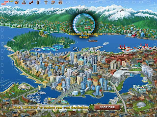 map of vancouver