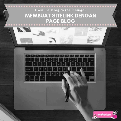 tips membuat sitelink menggunakan page blog