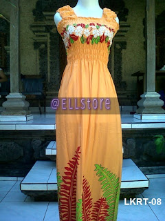 Long Dress Kerut Dada