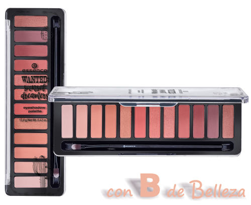 Paleta sombras calidas Essence Dessert heat