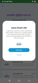 TNT DOUBLE GIGA STUDY 299 GIGALIFE 2021