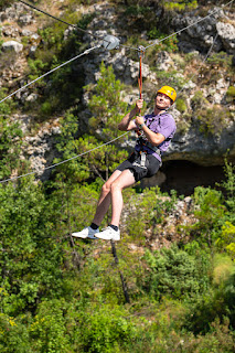 Sportfotografie ZIP Line Tucepi Biokovo Olaf Kerber