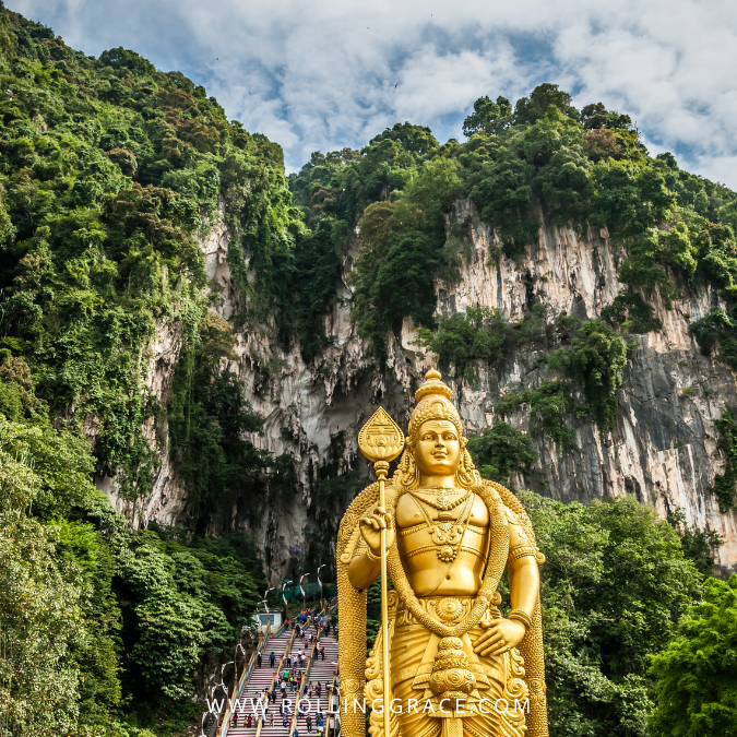 Batu Caves Rock climbing