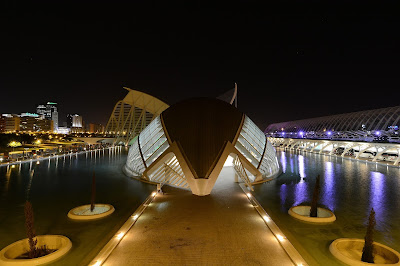 Science Park at Night Valencia