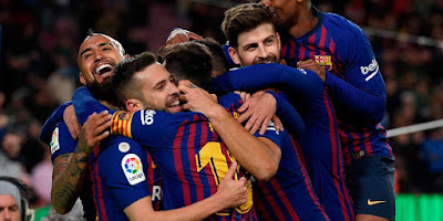 BARCELONA SEDIKIT LAGI  AKAN JUARAI LA LIGA