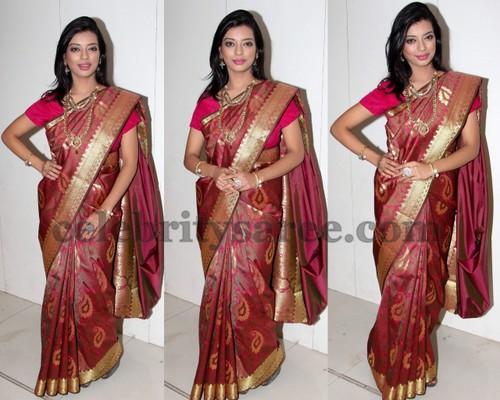 Jennifer Bridal Silk Saree