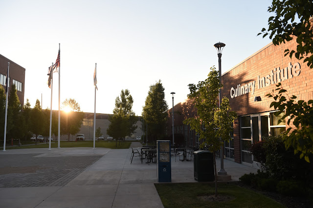 The outside of SLCC's Culinary Institute building.