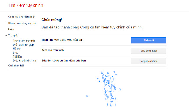 Hướng dẫn thêm tìm kiếm tùy chỉnh của Google vào Blogger/Blogspot. Cách thêm tìm kiếm của Google vào blogger/blogspot đơn giản.