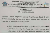 Surat Edaran Manajemen RSUD Bitung Menuai Kecaman