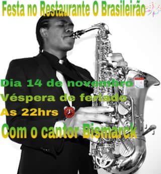 Sem nada para fazer nesse feriado? Saiba onde curtir um show ao vivo com Bismarck 