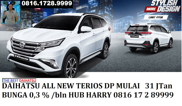 HARGA ALL NEW TERIOS 2019 SPESIFIKASI & PROMO DAIHATSU TERIOS JAKARTA DEPOK BEKASI TANGERANG