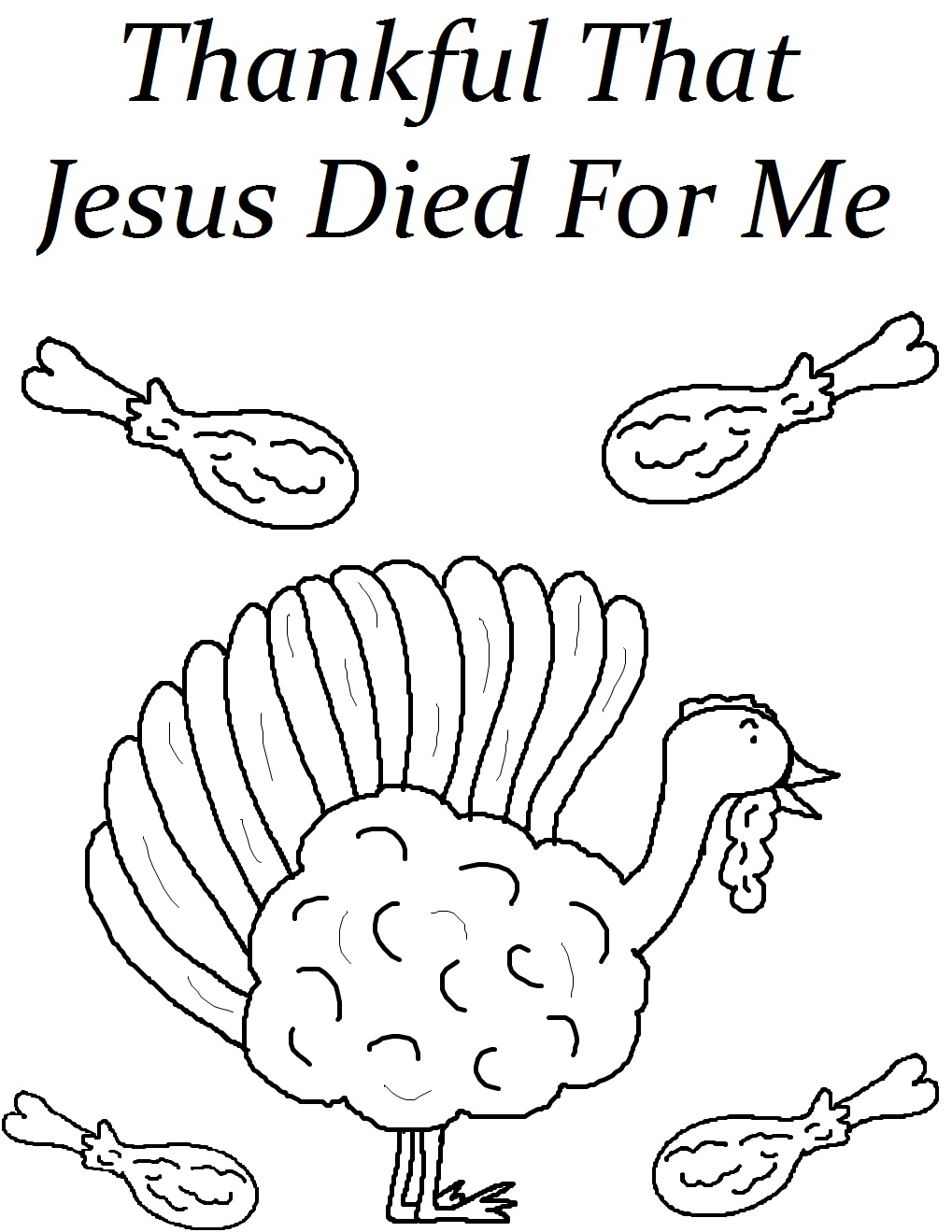  Free Coloring Pages For Thanksgiving 8