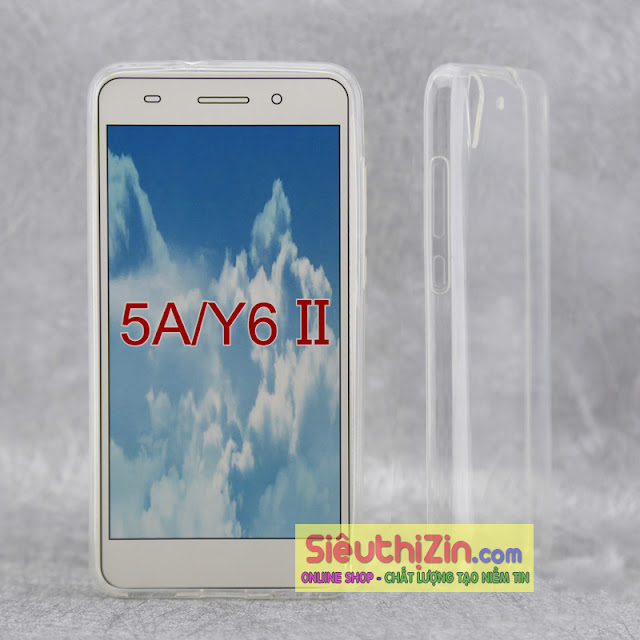 Ốp lưng Huawei Y6 ii ( Y6 2) silicone trong suốt 