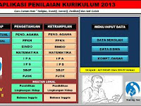 Aplikasi Raport Kurikulum 2013 Berbasis Web Gratis