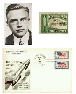 retrovision:  air mail or rocket post