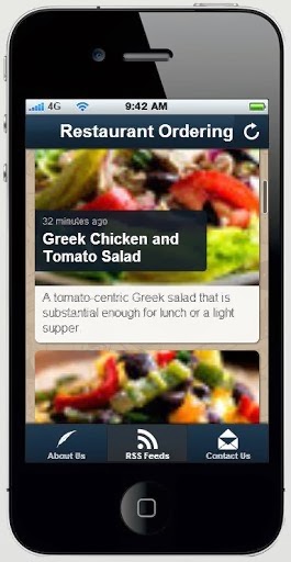 Android restaurant app