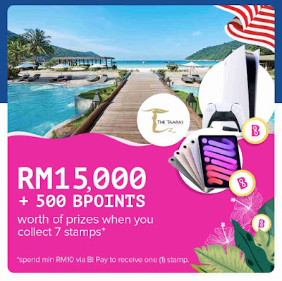 Pay With B Infinite Pay (BI Pay) And Stand A Chance To Win Prizes Worth Up To RM 15,000