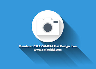 Membuat DSLR Camera Flat Design Icon di Photoshop