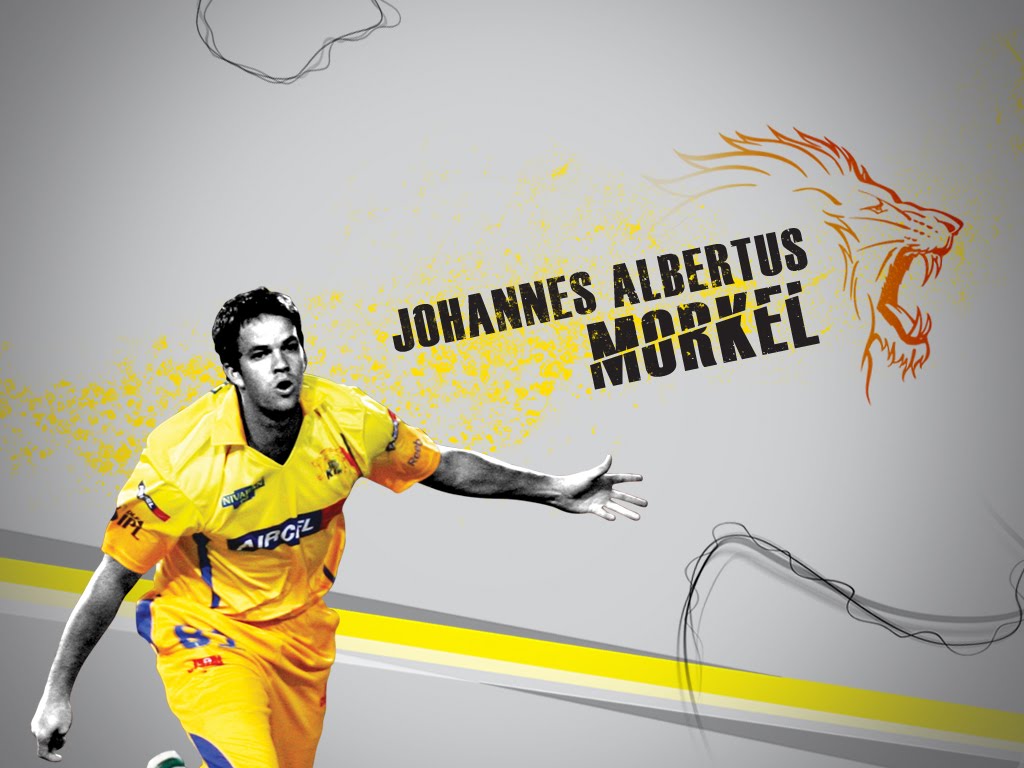 Chennai Super Kings - Albie Morkel Wallpapers