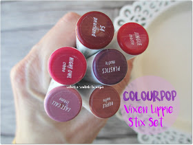 Colourpop Vixen Lippie Stix Set