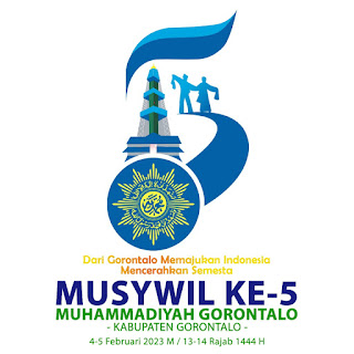 Logo Musywil ke-5 Muhammadiyah Gorontalo