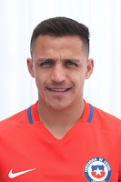 Alexis Sánchez en sesión para ANFP