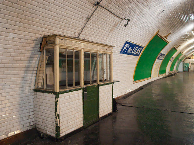 jiemve, métro, métropolitain, HAXO, Porte des Lilas, Porte des Lilas-Cinéma, quai, station fantôme