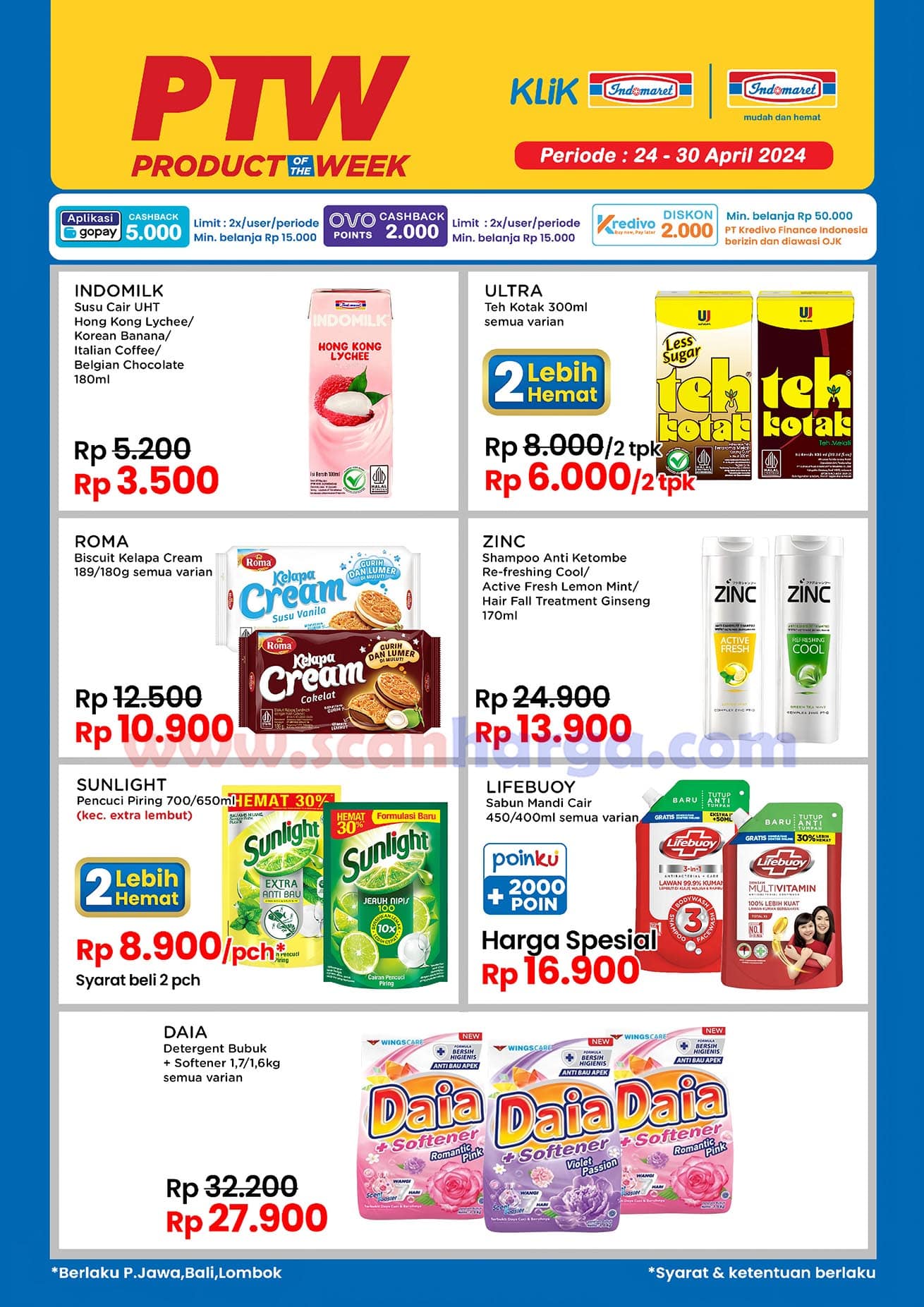 Promo PTW Indomaret Product Of The Week 24 - 30 April 2024