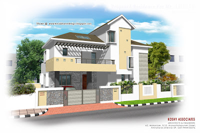 Modern house plan - 2800 Sq. Ft