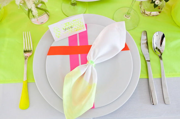 Neon wedding inspiration