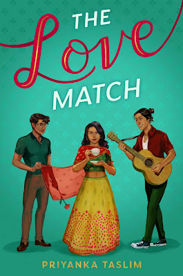 book cover of young adult romantic comedy The Love Match by Priyanka