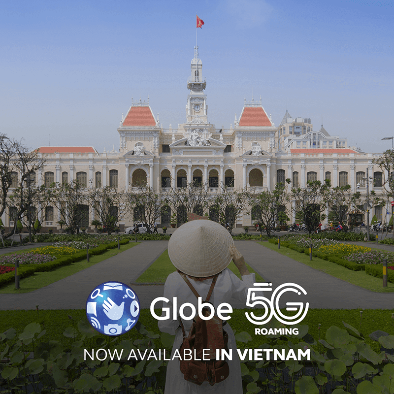 Globe 5G roaming Vietnam