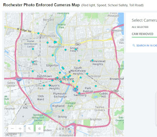 map of red light cameras removed