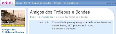 PARTICIPE DA COMUNIDADE DOS AMIGOS DOS TRÓLEBUS E BONDES - CLIQUE AQUI