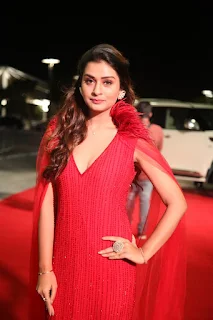 Actress Payal Rajput Stills At SIIMA Awards 2019 Red Carpet 